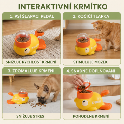 Interaktivní krmítko pro psy a kočky