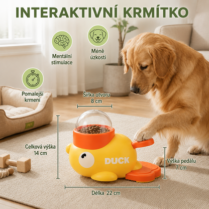 Interaktivní krmítko pro psy a kočky