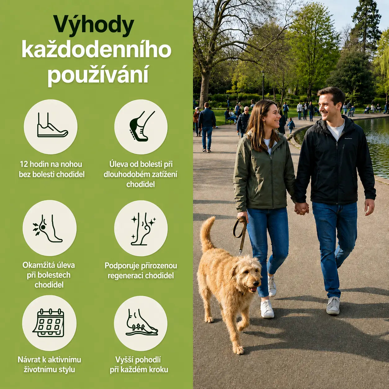 Ortopedické vložky do bot s podporou klenby, měkkým polstrováním a tlumením nárazů pro maximální pohodlí při každém kroku.