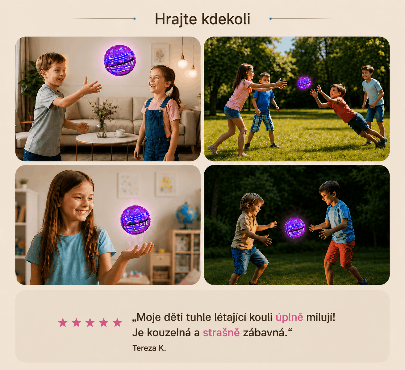 Létající magická koule