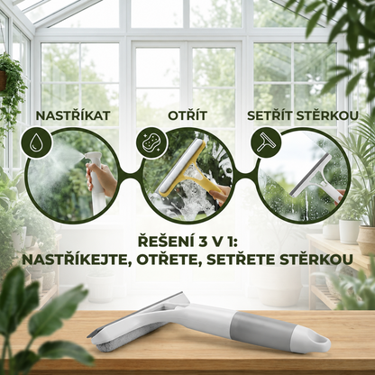 3v1 Multifunkční Nástroj Na Čištění Skla