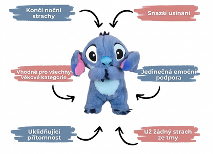 🧸 Stitch Calming Hug – Uklidňující dýchání a jemné melodie