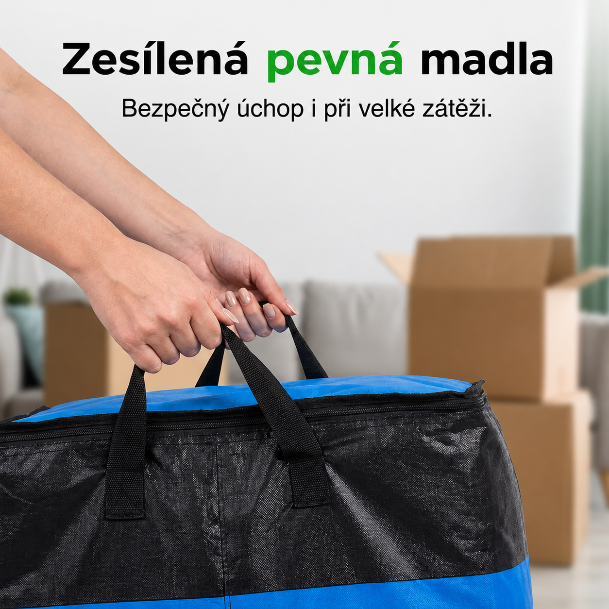 📦 Skládací taška na stěhování a skladování